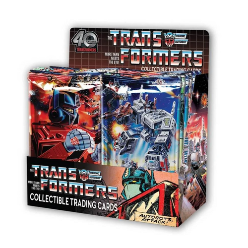 Transformers 40th Anniversary Trading Cards Booster Box TCG