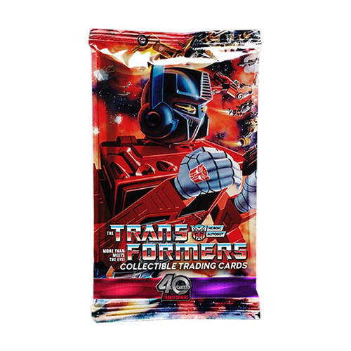 Transformers 40th Anniversary Trading Cards SINGLE Booster Pack TCG