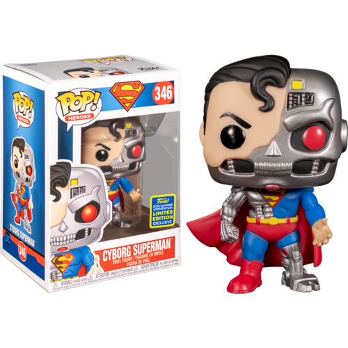 Superman - Cyborg Superman Pop! Vinyl Figure (2020 Summer Convention Exclusive)