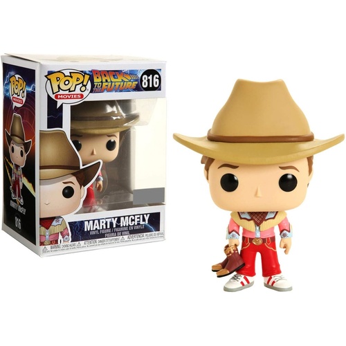 Back to the Future - Marty McFly Cowboy Pop! Vinyl Figure 816