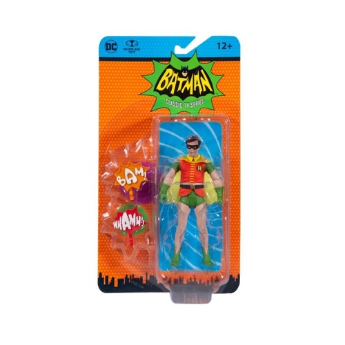 Batman DC Retro 66 Classics TV Series 1960s Robin 6" Action Figure McFarlane