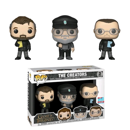 Game of Thrones - The Creators 2018 New York Exclusive Pop! Vinyl 3-pack