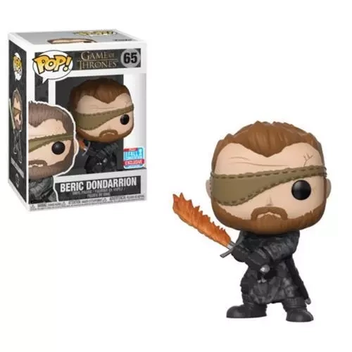 Game of Thrones: Beric Dondarrion Funko Pop Vinyl NYCC Exclusive #65