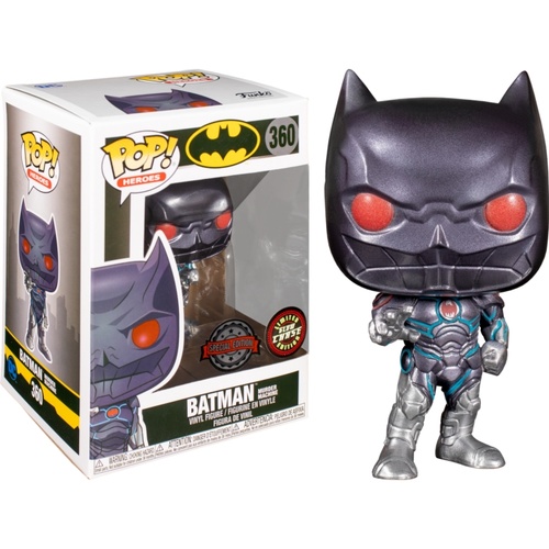 Batman: BATMAN EARTH -44 Murder Machine Pop! Vinyl #360 (GLOW CHASE EDITION)