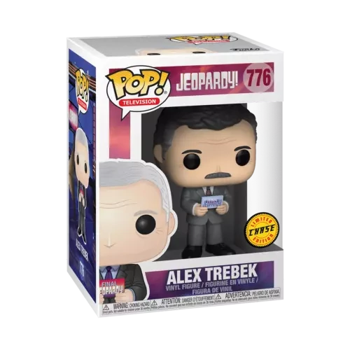 Jeopardy! - Alex Trebek #776 FUNKO Pop! Vinyl CHASE EDITION!!
