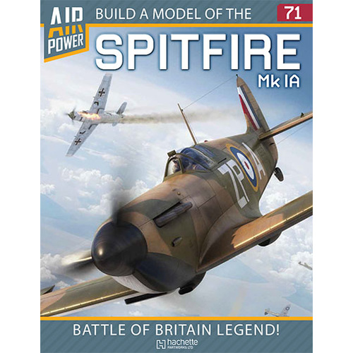 Hachette Partworks - Build a model of the Spitfire MK IA - Issue 71