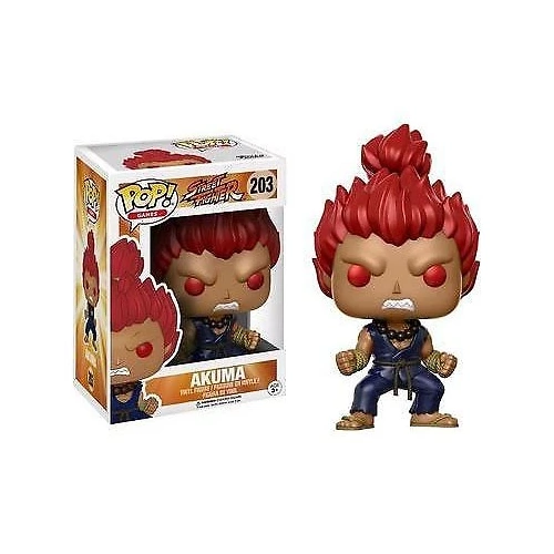 Funko Pop! Games - Street Fighter: Akuma Vinyl Figure #203