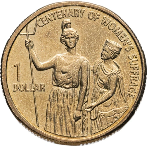 $1 2003 Centenary of Women’s Suffrage Circulated AUS One Dollar Coin