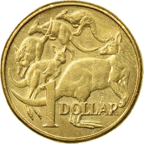 $1 2014 MOB Low Mintage Lightly Circulated AUS One Dollar Coin