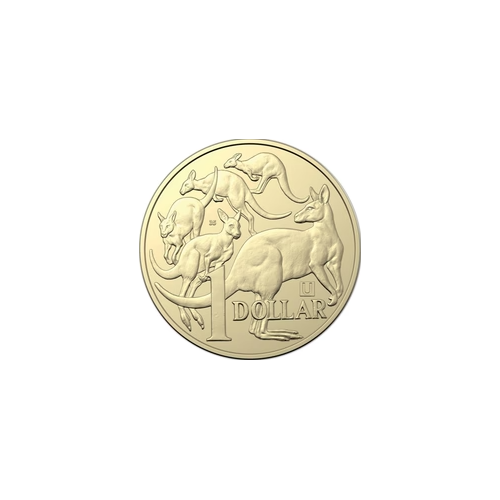 $1 2019 Anniversary Letter U Lightly Circulated AUS ONE DOLLAR Coin