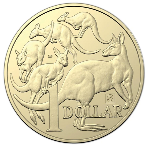 $1 2019 Anniversary Letter S Lightly Circulated AUS ONE DOLLAR Coin