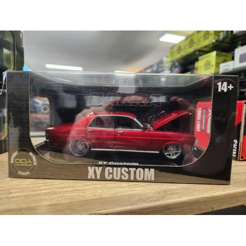 DDA Candy Red XY Custom Ford 1:24 Scale Diecast Vehicle DDA2492