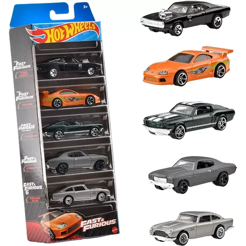 Hot Wheels | 2023 Fast & Furious 5 Pack Box Set | Supra