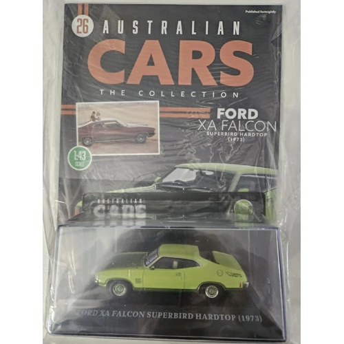 Australian Cars The Collection Issue 26 XA Falcon Superbird Hardtop 1973