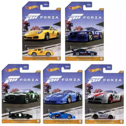 Hot Wheels Themed Automotive Forza Set of 5