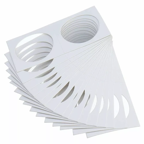 50x 40mm Paper Coin Holders Storage Clip Case 2"x 2" Suit Penny & Round