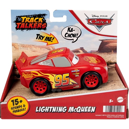DISNEY CARS TRACK TALKERS LIGHTENING MCQUEEN