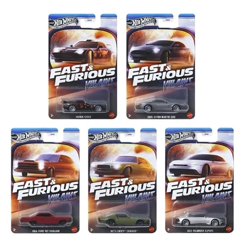 2025 HOT WHEELS, SILVER SERIES, FAST AND FURIOUS VILLAINS including s2000