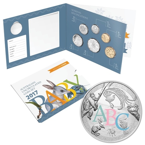 2017 Baby Mint Set Royal Australian Mint UNC Baby Mint Set 2017 coin