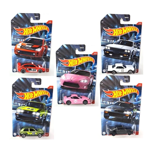 HOT WHEELS Street Racers Set of 5