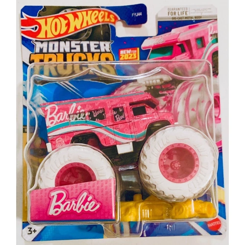 A5 BARBIE MOVIE ULTIMATE CAMPER - MONSTER TRUCK - HOT WHEELS