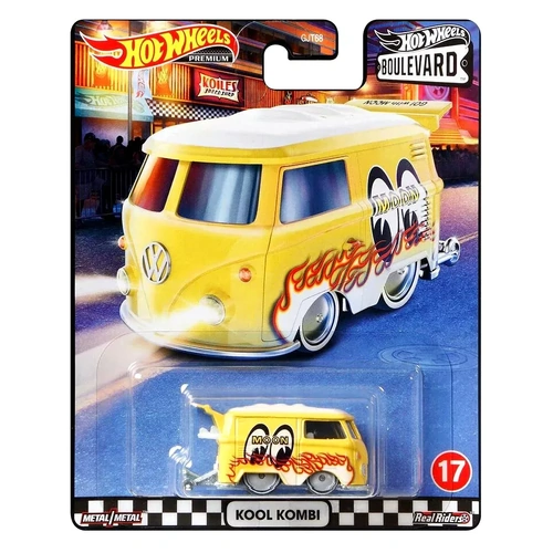Hot Wheels VW Kool Kombi [Mooneyes] Boulevard Premium - New/Sealed/XHTF