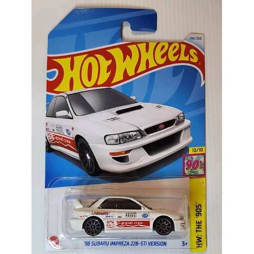 Hot Wheels Subaru Impreza 22b Sti WRX 2024 HW The 90’s 244/250