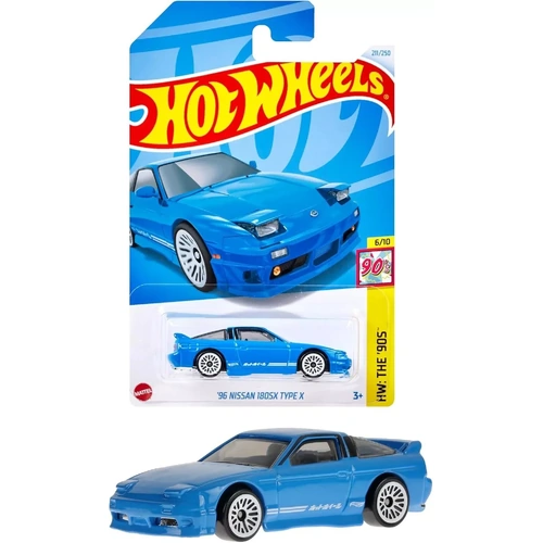 2024 Hot Wheels HXR16 Basic Car '96 Nissan 180SX Type X