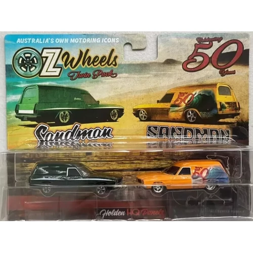 Oz Wheels 1/64 Holden Sandman Series 1 50TH Anniversary Limited Edition Twin Set