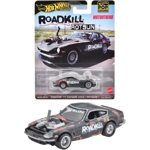 Hot Wheels Pop Culture ROADKILL ROTSUN - Custom '71 Datsun 240Z ("Lotsun") HKC37