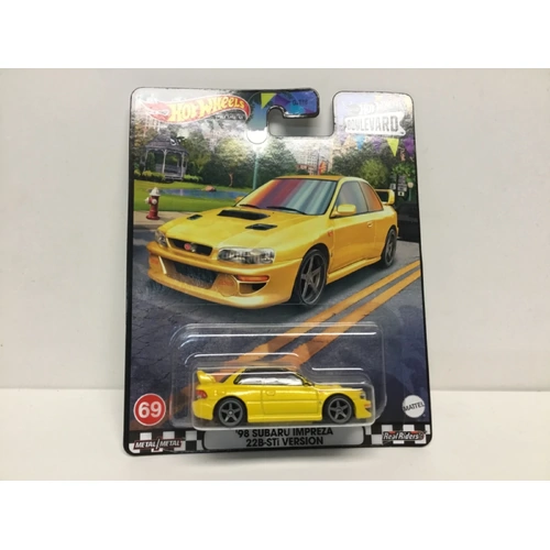 2023 HOT WHEELS PREMIUM - BOULEVARD #69 ‘98 SUBARU IMPREZA 22B-STi VERSION WRX