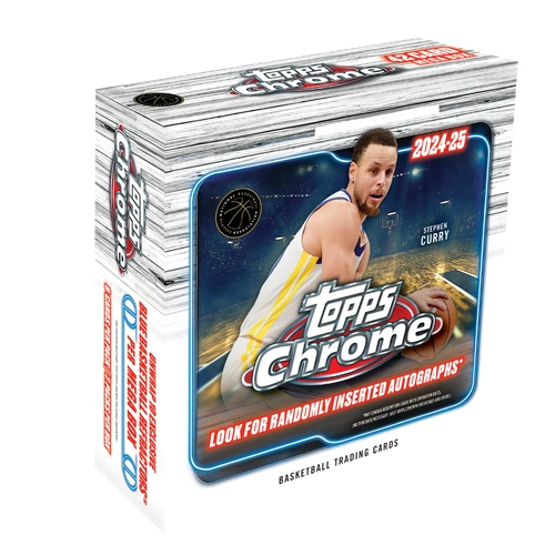 2024-25 Topps Chrome Basketball Mega Box nba trading cards
