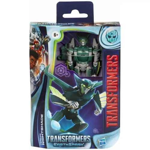Transformers Earthspark Deluxe Nightshade Action Figure