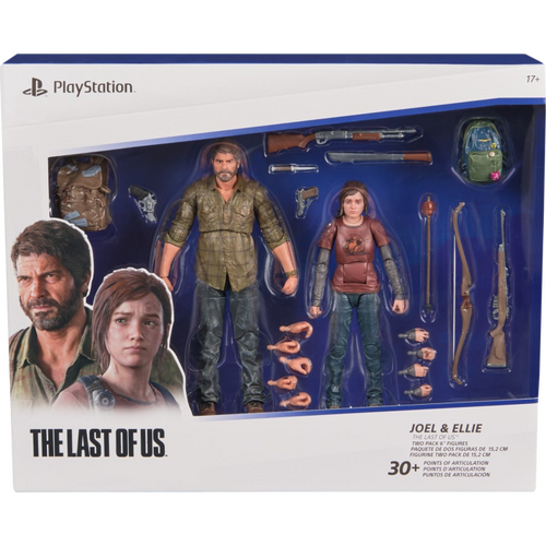 The Last of Us - Joel & Ellie The Shapes Collection 6" Action Figure 2-Pack