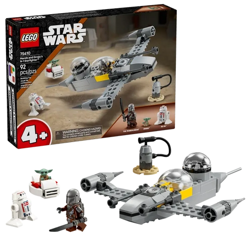 Lego Star Wars - Mando and Grogu's N-1 Starfighter 75410