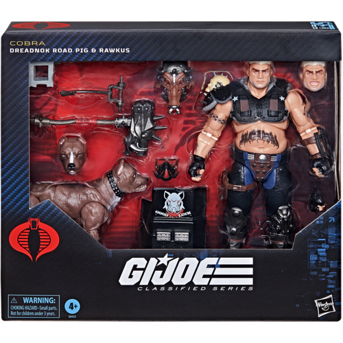 G.I. Joe - Dreadnok Road Pig & Rawkus Classified Series 6" Scale Action Figure 2-Pack
