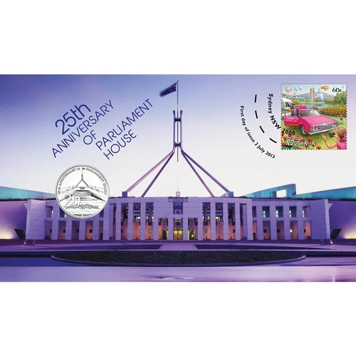 PNC 2013 Parliament House 25th Anniversary 20C COIN