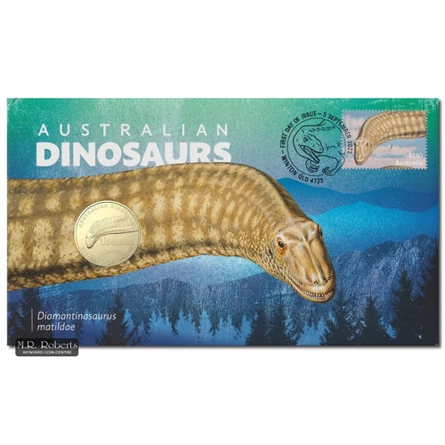 PNC 2022 Australian Dinosaurs - Diamantinasaurus $1 COIN
