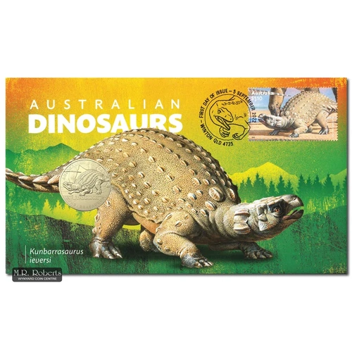 PNC 2022 Australian Dinosaurs Kunbarrasaurus $1 COIN