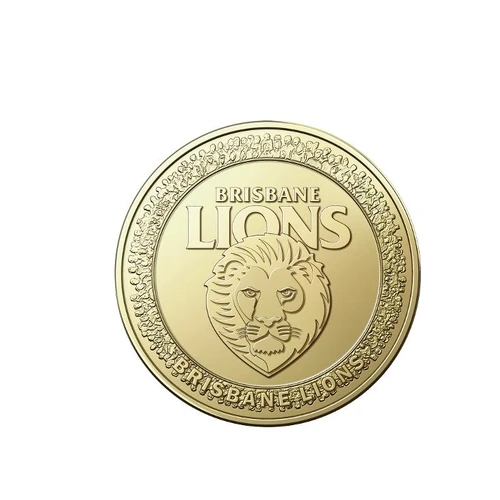 2023 Australia $1 One Dollar AFL Coin -BRISBANE LIONS UNC