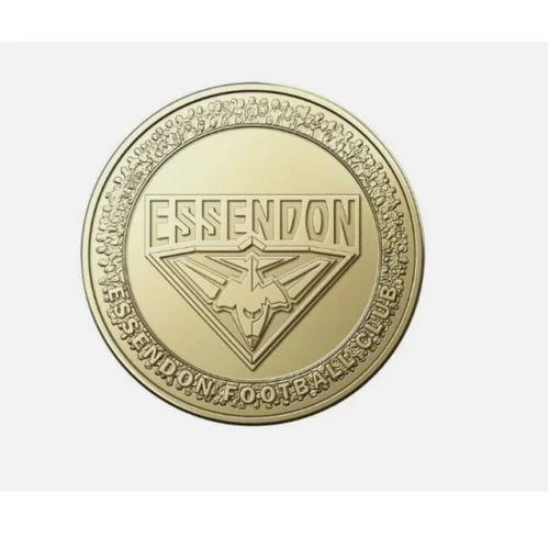 2023 Australia $1 One Dollar AFL Coin -ESSENDON UNC