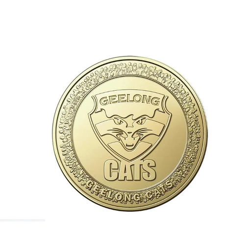 2023 Australia $1 One Dollar AFL Coin -Geelong Cats Uncircculated UNC