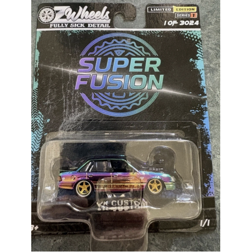 Oz Wheels 1:64 Diecast Model Expo 2025 1984 VK Custom Holden Super Fusion