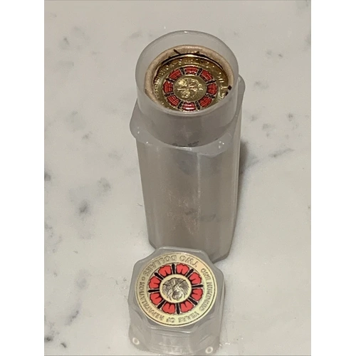 2019 Australia $2 Coloured Anzac 100 Years of Repatriation RAM Roll Head / Tail