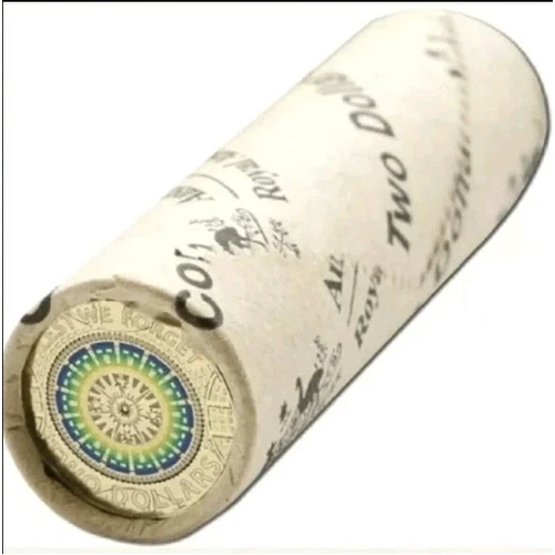 2017 $2 Coins MOSAIC LEST WE FORGET RAM Roll H/T Two Dollar Coloured