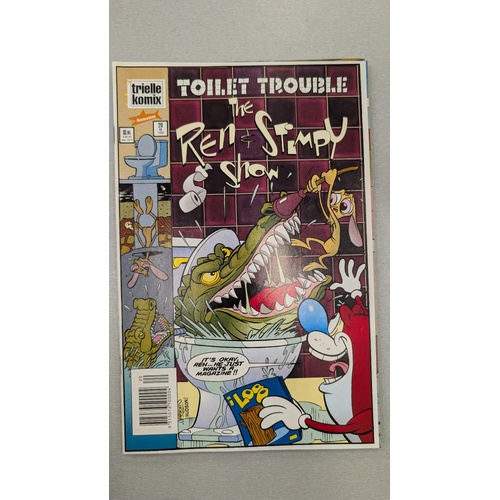 The Ren & Stimpy Show Comic -Toilet Trouble Issue #20