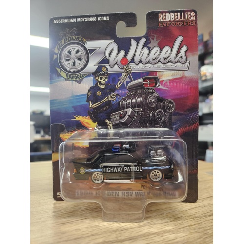 Oz Wheels Carded Red Bellies ENFORCERS 1988 Holden HSV Walkinshaw