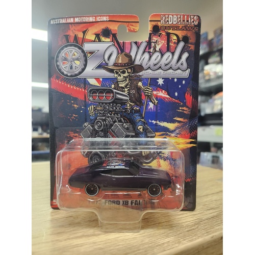 Oz Wheels Red Bellies Carded OUTLAWS 1973 Ford XB Falcon