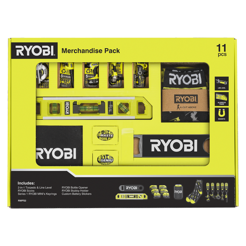 Ryobi 11 Piece Merchandise Pack Christmas gift