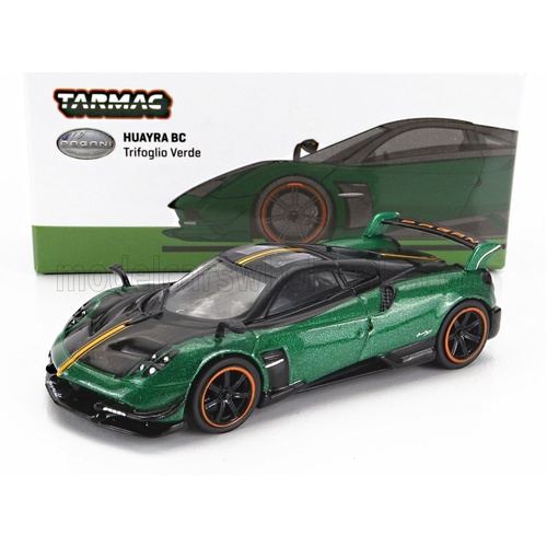 Tarmac Works 1/64 Global 64 - Pagani Huayra BC – Trifoglio Verde